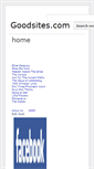 Mobile Screenshot of goodsites.com